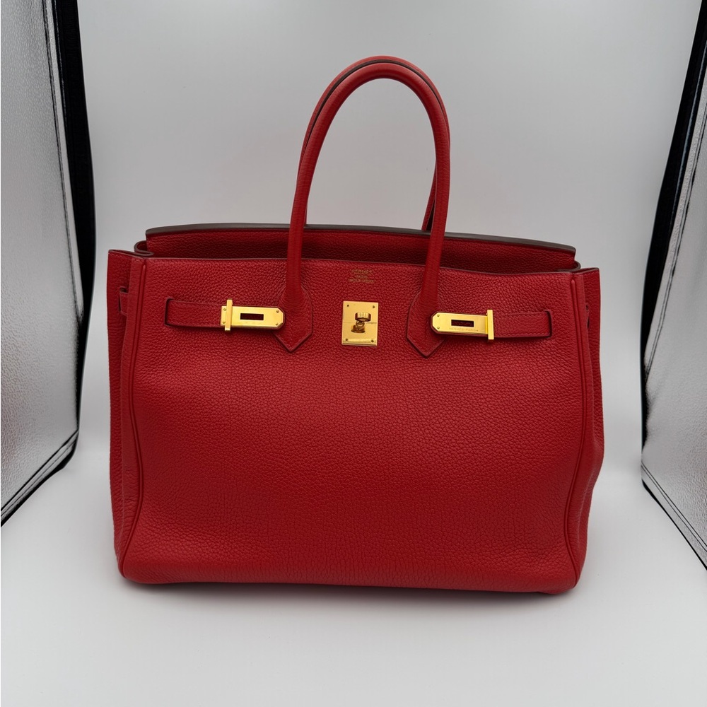 SOLD - Hermes Birkin 35 Red Togo